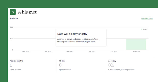 Akismet Anti-spam is an spam protection WordPress plugin developed to automatically protect your website from comment and trackback spam. Akismet Anti-spam - Spam Protection WordPress Plugin