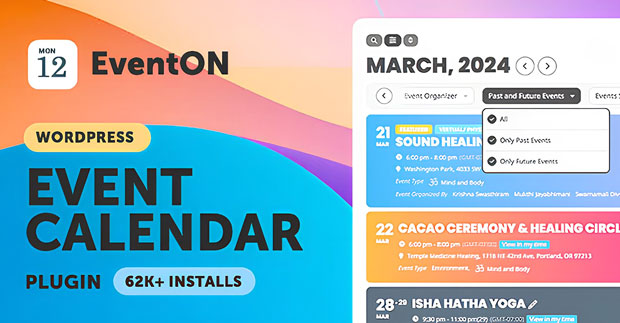 EventON - Event Calendar WordPress Plugin EventON - Event Calendar WordPress Plugin