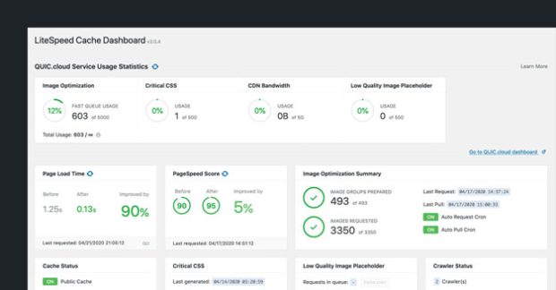 LiteSpeed Cache - Speed Optimization WordPress Plugin LiteSpeed Cache - Speed Optimization WordPress Plugin