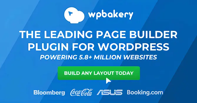 WPBakery - Page Builder WordPress Plugin WPBakery - Page Builder WordPress Plugin