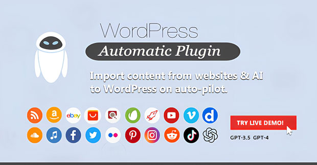 WordPress Automatic Plugin - Auto Poster WordPress Plugin WordPress Automatic Plugin - Auto Poster WordPress Plugin