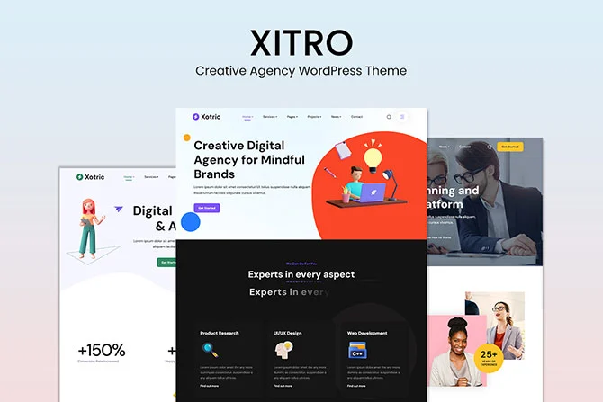 XITRO - Creative Agency WordPress Theme XITRO - Creative Agency WordPress Theme