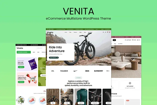 eCommerce Multistore WordPress Theme eCommerce Multistore WordPress Theme