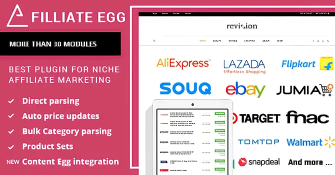 Affiliate Egg - Affiliation Plugin WordPress Affiliate Egg - Affiliation Plugin WordPress