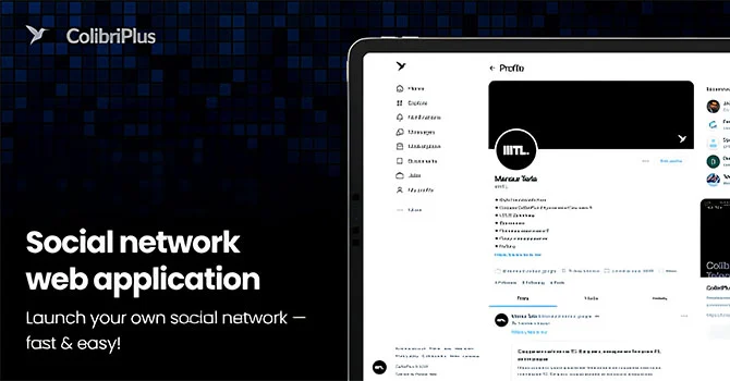 ColibriPlus - Social Network Web Application ColibriPlus - Social Network Web Application