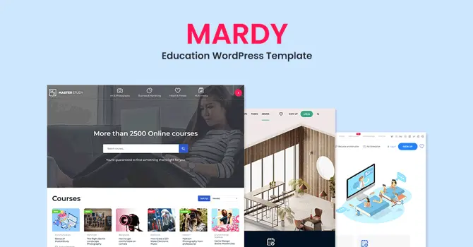 Education WordPress Template Education WordPress Template