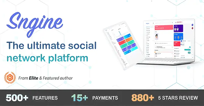 Sngine - PHP Social Networking Platform Sngine - PHP Social Networking Platform