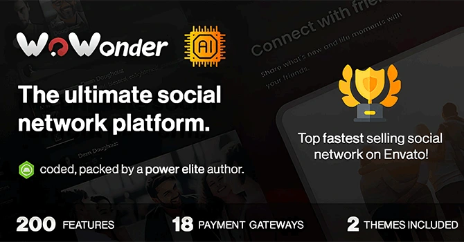 WoWonder - PHP Social Networking Script WoWonder - PHP Social Networking Script