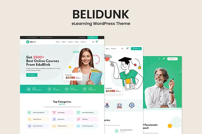 eLearning WordPress Theme eLearning WordPress Theme
